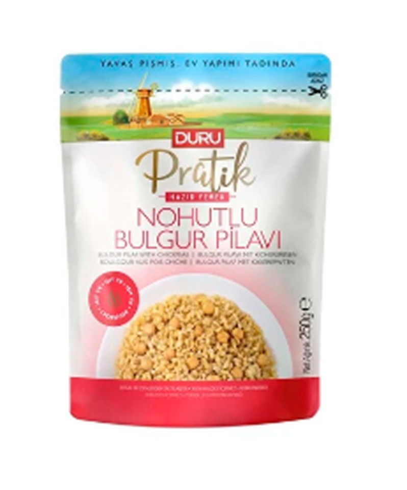 DURU PRATİK BULGUR PİLAVI 250 GR NOHUTLU